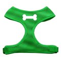 Unconditional Love Bone Design Soft Mesh Harnesses Emerald Green Medium UN852408